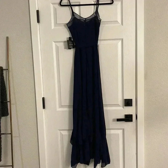 NWT‎ Lulus Maxi Navy Dress - Picture 5 of 9